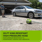 Buy now Greenworks 1800 PSI (1.1 GPM) Electric Pressure Washer PWMA Certified at indiglob india