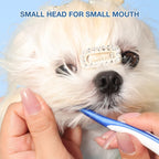 Ultra Soft Nano Dog Toothbrush Kit for Small Breed Pet 3 Styles