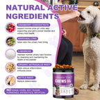Dog UTI Treatment, 200 Soft Chews Cranberry Supplement for Dogs with D-Mannose Support Normal Urinary Tract Bladder Health & Kidney & Incontinence Remedy Stops UTI Treats Chicken Flavor