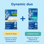 Mommy's Bliss Organic Baby Vitamin D Drops, No Artificial Color, 0.11 Fl Oz | Vitamin D3 that promotes healthy growth and bone development in newborns and up; 100 servings per pack