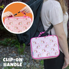 Buy now Bentology Kids Lunch Bag Set w Matching Reusable Food Jar & Hard Ice Pack- Unicorn- Insulated Tote, Stainless Steel thermos & Freezer Pack to Keeps Food Fresh for Hours- Back to School Lunch Box Kits at indiglob india
