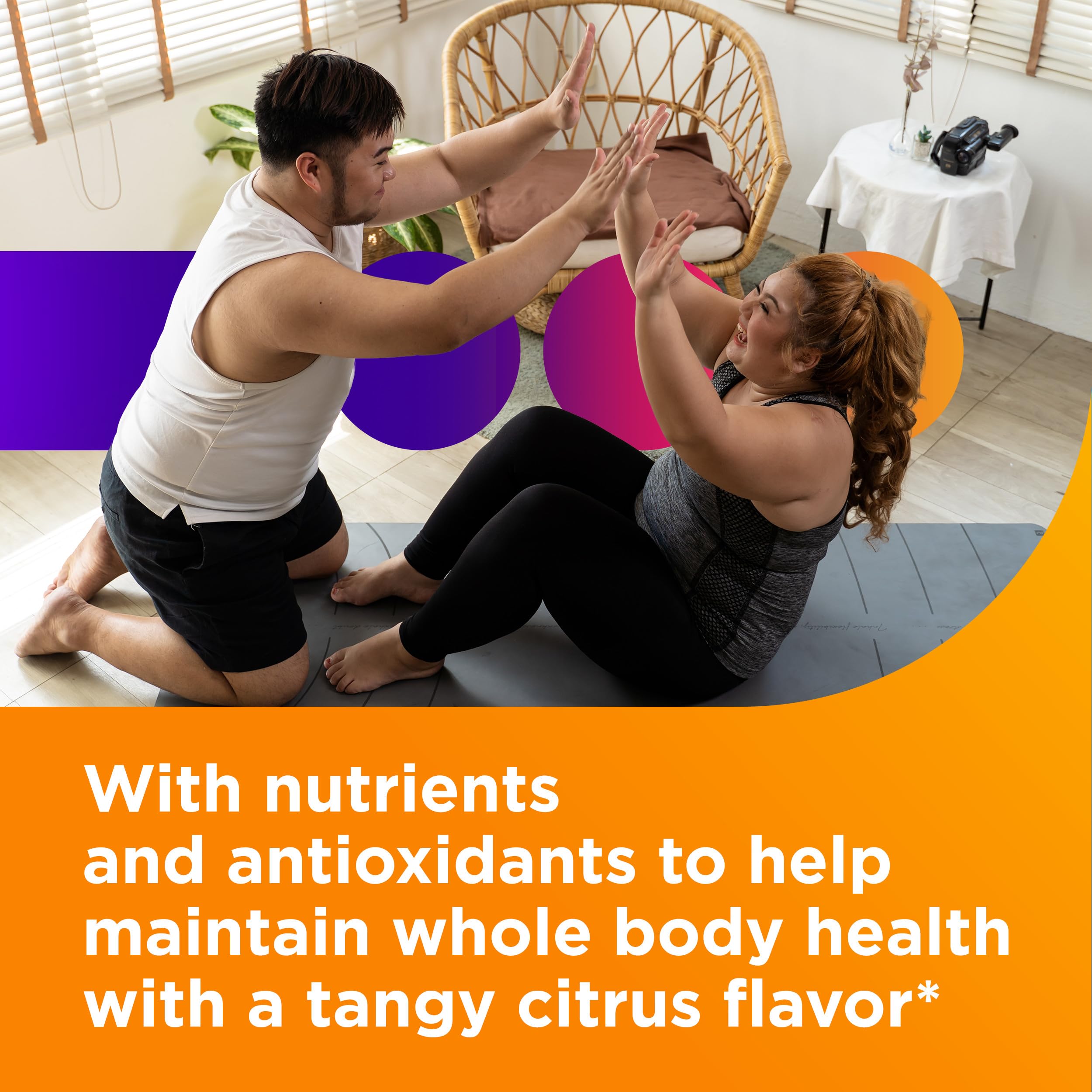 Centrum Liquid Multivitamin for Adults, Citrus Flavor, 8 fl oz | Contains B Vitamins, Vitamin C, Vitamin E and Antioxidants, Supports Healthy Immune Response, GLP-1 Support