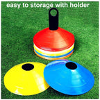 Soccer Cones 50 Pcs Disc Cones (5 Colors)