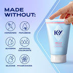 K-Y Jelly Classic Water-Based Personal Lubricant, Water Based Lube Helps Relieve Discomfort, 7 FL OZ (Pack 0f 2)