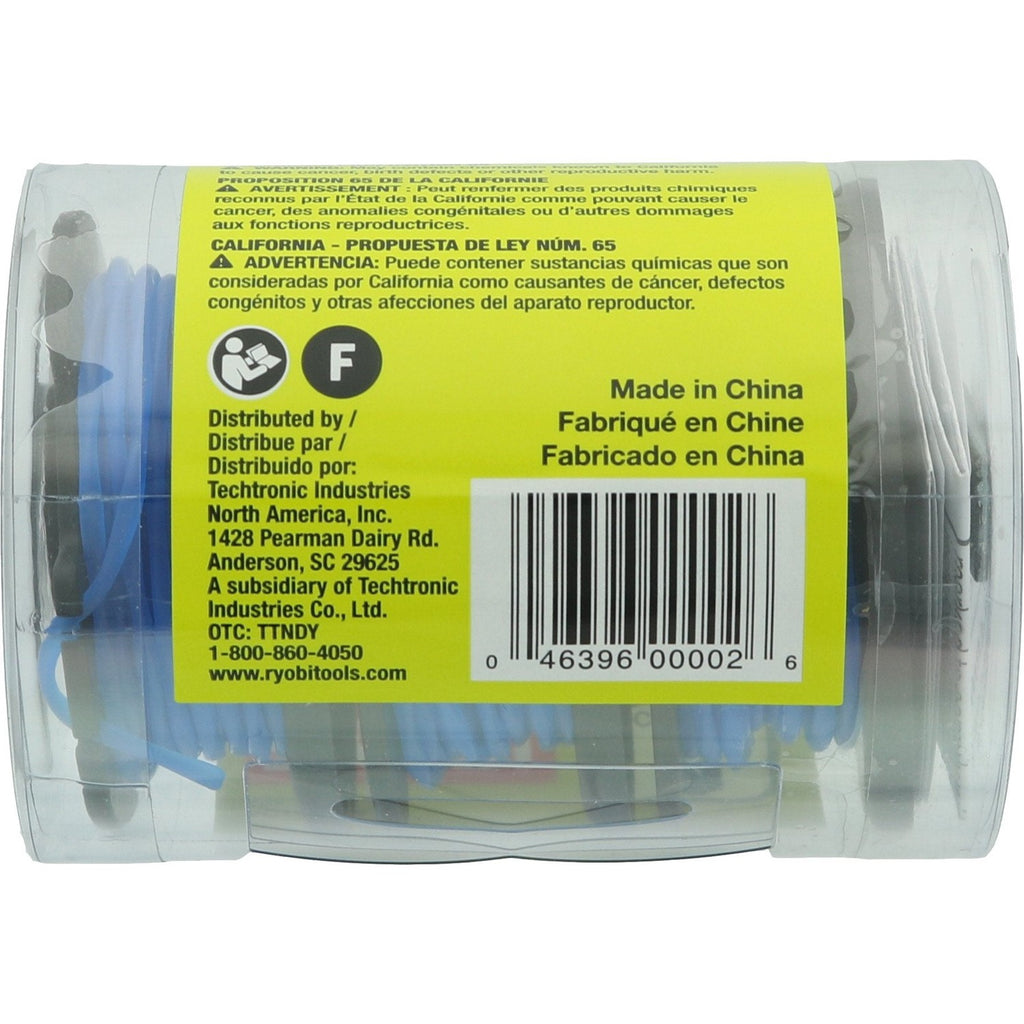 Ryobi One+ AC14RL3A OEM .065 Line and Spool Replacement for Ryobi 18v, 24v, and 40v Cordless Trimmers (3 Pack)