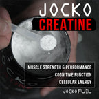 Jocko Fuel Creatine Monohydrate, Pure Micronized Powder for Men & Women, Supports Muscle Growth, Strength, Recovery & Cognition, Unflavored, 450 Grams, 90 Servings