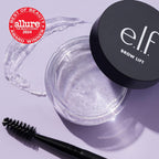 Buy now e.l.f. Brow Lift, Clear Eyebrow Shaping Wax For Holding Brows In Place, Creates A Fluffy Feathered Look, Vegan & Cruelty-Free, Clear at indiglob india