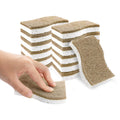 SetSail Natural Kitchen Sponges, 12 Pack Biodegradable Dish Sponges
