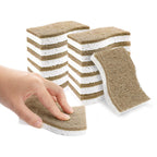 SetSail Natural Kitchen Sponges, 12 Pack Biodegradable Dish Sponges