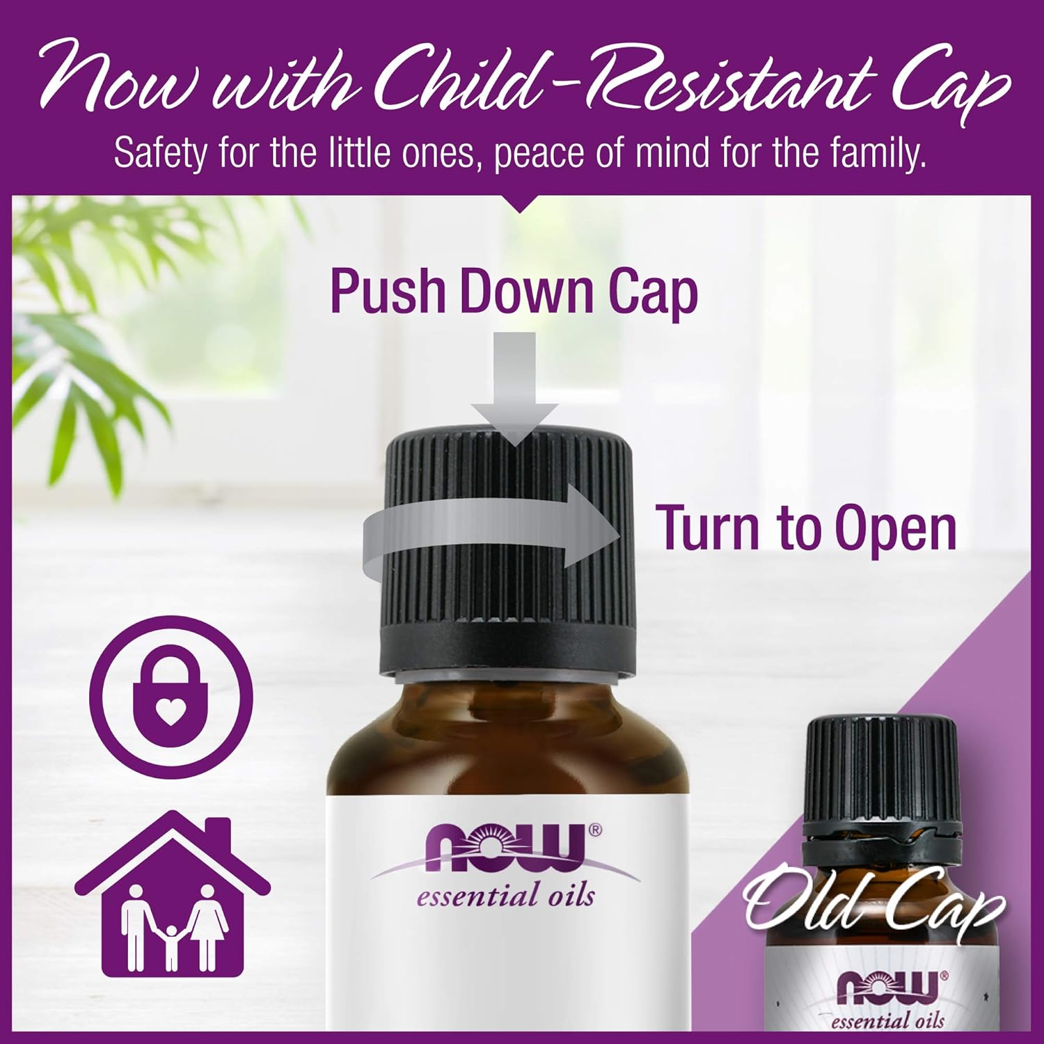 Buy now NOW Essential Oils, Peppermint Oil, Invigorating Aromatherapy Scent, Steam Distilled, 100% Pure, Vegan, Child Resistant Cap, 1-Ounce at indiglob india