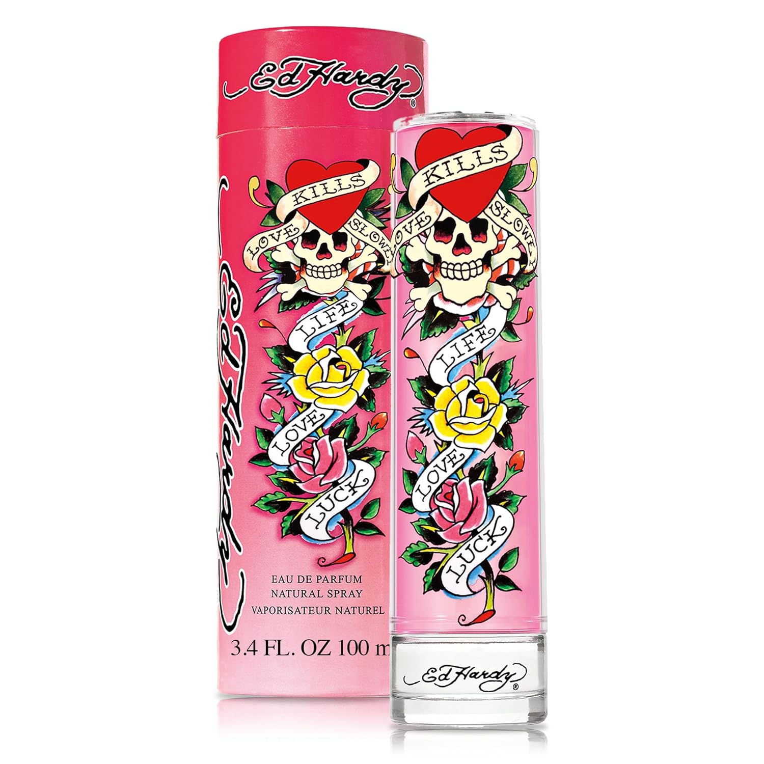 Buy now Ed Hardy Perfume for Women, Eau De Parfum Spray with Warm Amber Notes, 3.4 fl oz Default at indiglob india