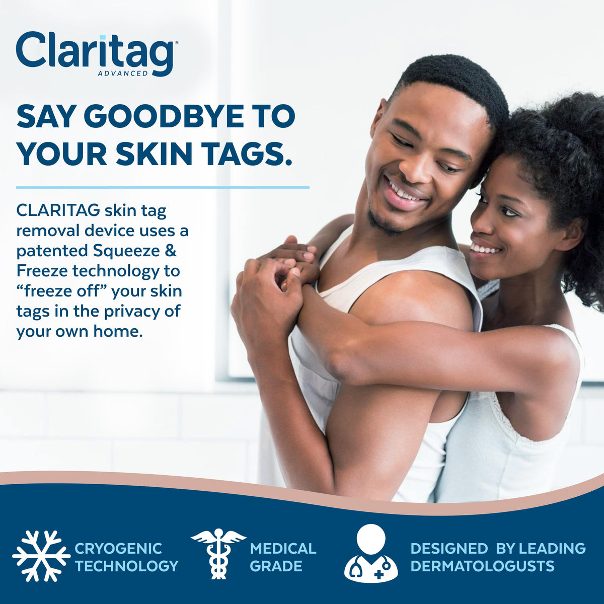 Claritag Advanced Skin Tag Remover, FDA-Cleared Freeze-Off Kit