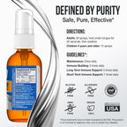 Sovereign Silver Immune Support, Colloidal Silver, Fine Mist Spray, 2 fl oz | Bio-Active Silver Hydrosol, 10 ppm