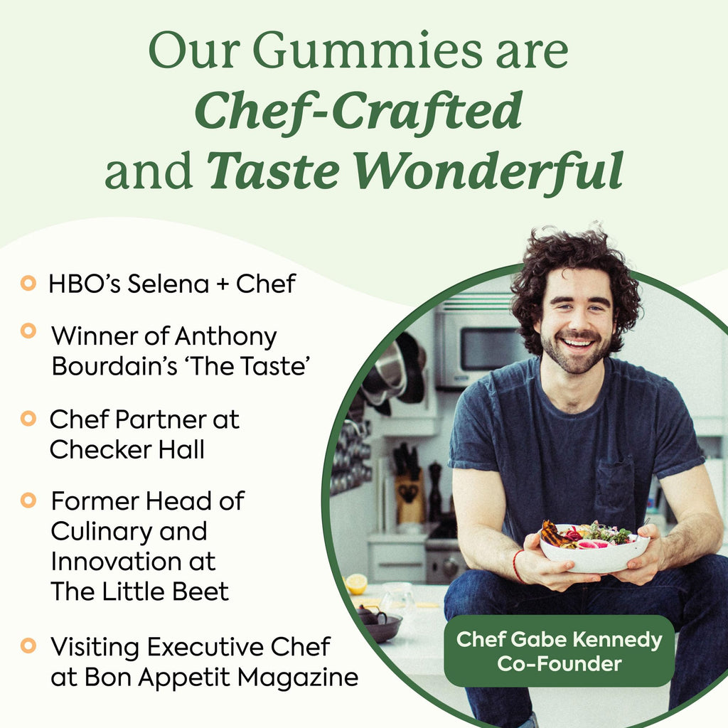 Plant People WonderDay Mushroom Gummies for Energy, Raspberry, 60ct | Chaga Mushroom Supplement to Support Immune System De-Stress Boost Mood & Energy in Adults Natural, Vegan, Non-GMO