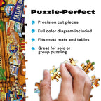 Buy now Buffalo Games Jigsaw Puzzle ƒ?? Our National Parks Collage by Kate Ward Thacker ƒ?? 2000-Piece Puzzle for Adults, Includes Poster, Made in USA at indiglob india