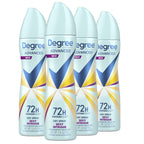 Degree Advanced Antiperspirant Dry Spray Sweat and Odor 3 Pack 3.8 oz | 72-Hour Sweat and Odor Protection For Women With Body Heat Activated® Technology