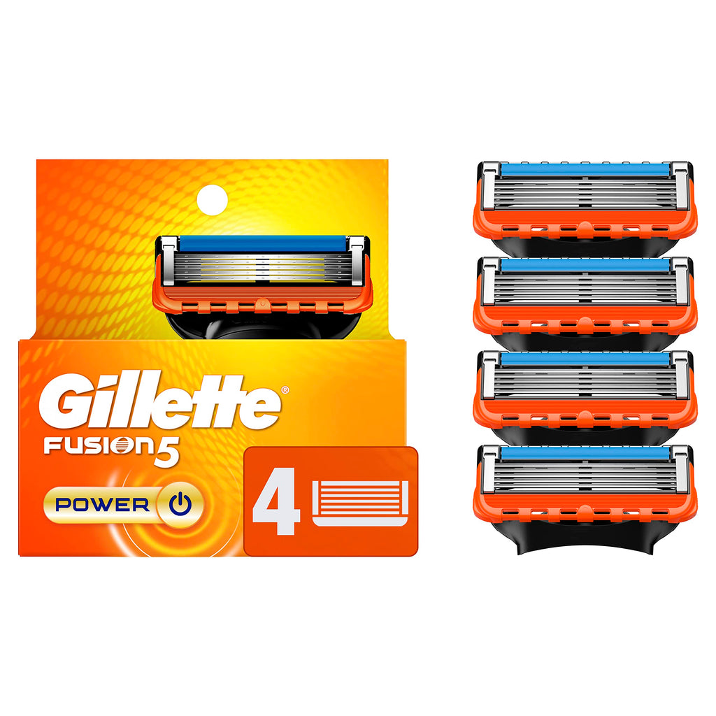 Buy now Gillette Fusion5 Men's Razor Blade Refills, 4 Count at indiglob india