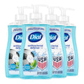 Dial Antibacterial Defense Liquid Hand Soap + Aloe, White Tea Scent, 11 Fl Oz (Pack of 4), Dermatologist-Tested Hand Wash, Gentle Formula