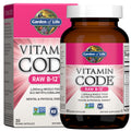 Garden of Life Vitamin Code Raw B-12 - 30 Capsules, 1,000mcg Whole Food B12 Methylcobalamin for Energy, Vegan Methylcobalamin Vitamin plus Probiotics and Enzymes, Gluten Free Supplements