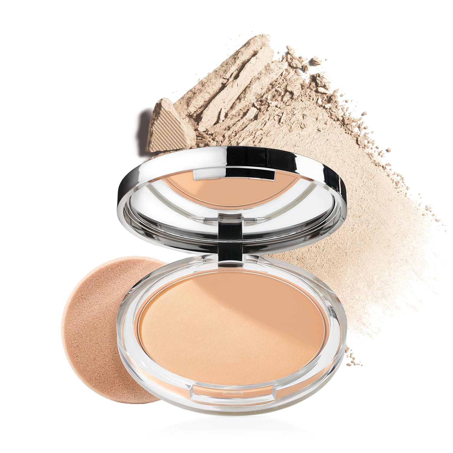 Buy now Clinique Stay-Matte Sheer Pressed Powder For Oily Skin Types | Sheer Coverage + Matte Finish | Minimizes Shine AD Stay Neutral 02 at indiglob india