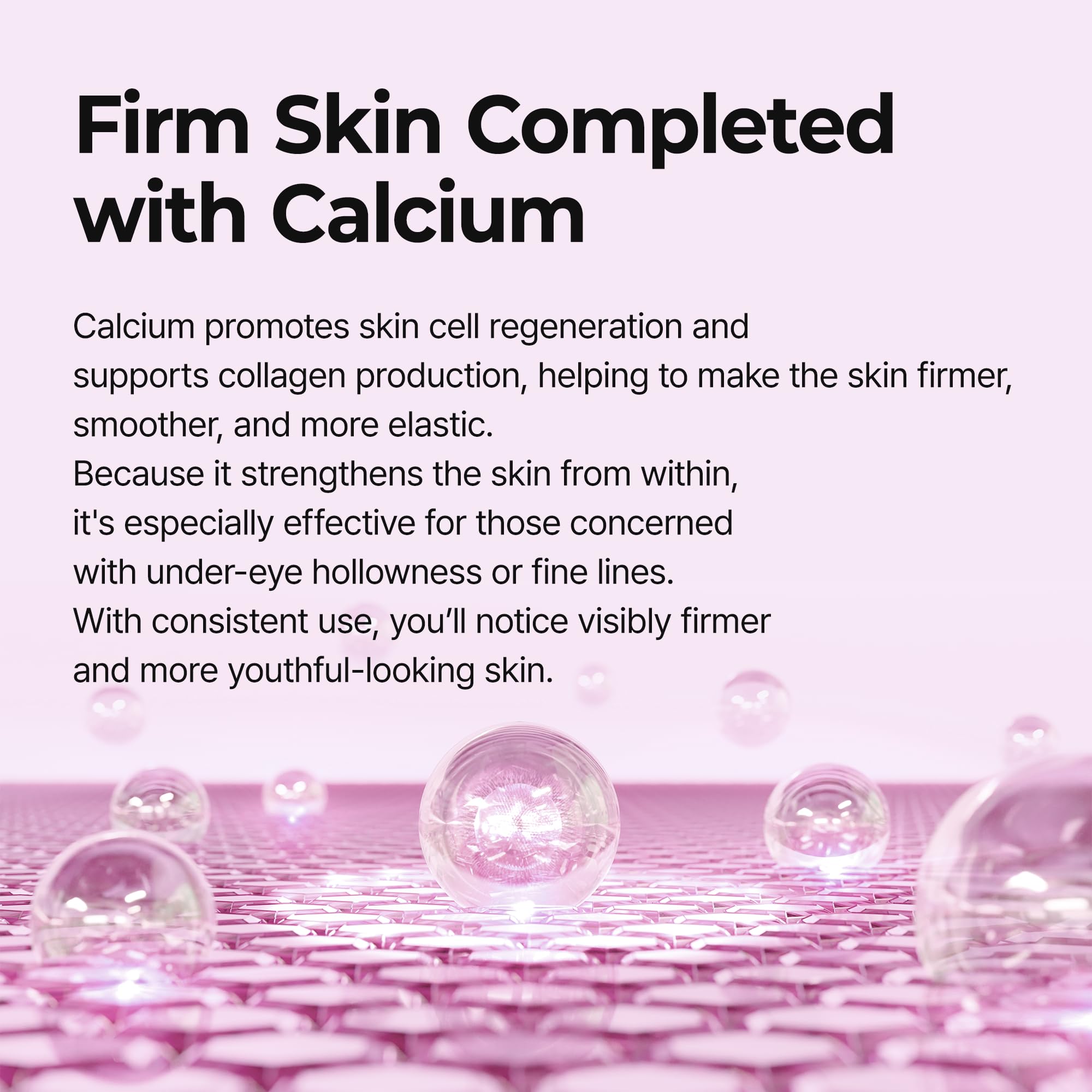 Dr.Melaxin Calcium Volume Under Eye Patches for Puffy Eyes & Dark Circles, Hydrogel Eye Mask for Wrinkles, Fine Lines & Sagging Skin, Firming Collagen Eye Patch, Korean Skin Care (60 Count)