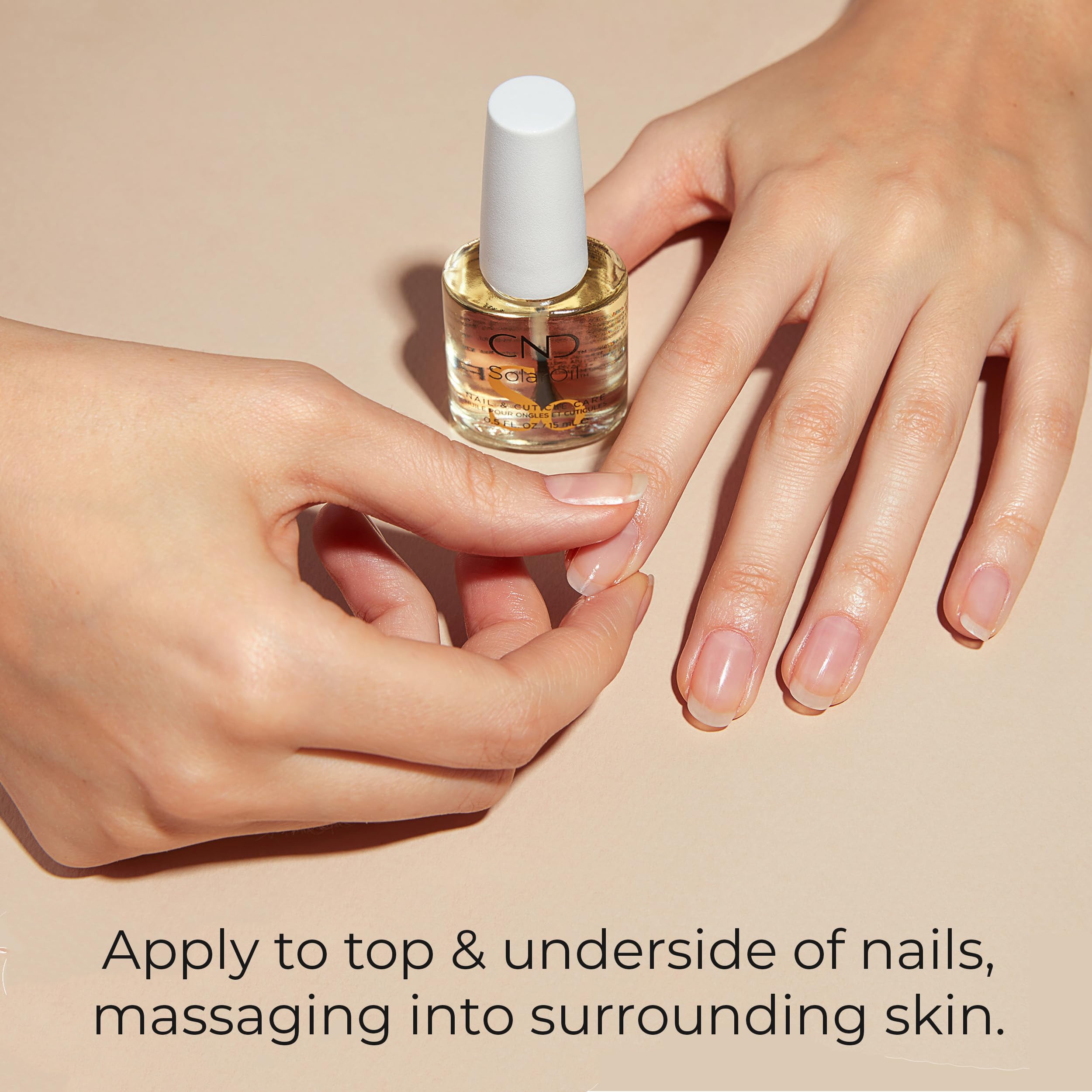 CND SolarOil Cuticle Oil, Natural Blend Of Jojoba, Vitamin E, Rice Bran and Sweet Almond Oils, Moisturizes and Conditions Skin (Packaging May Vary)