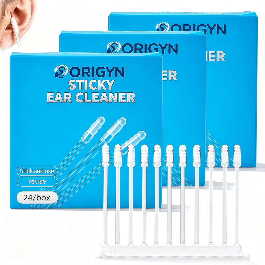 Ear Cleaners Reusable Tool for Dry Earwax Adhesive Tip