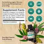 Nature's Sunshine Lymphatic Drainage Drops with Cleavers Extract - 60 Serv. | Herbal Lymphatic Support Supplement Complex for Lymph Drainage, Red Clover, Red Root & Prickly Ash Bark for Lymph System Flow