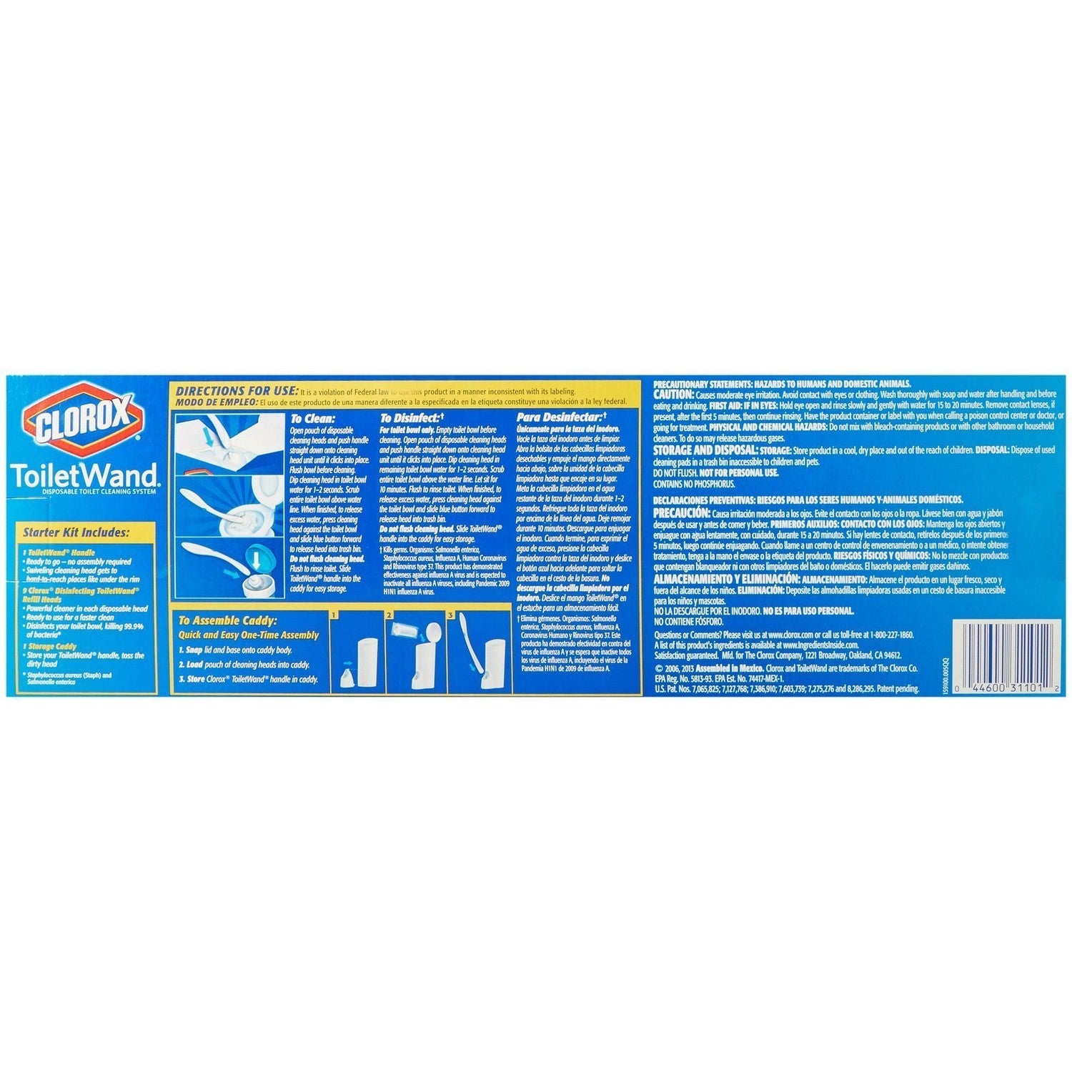 Buy now Clorox Toiletwand Disposable Toilet Cleaning Starter Kit at indiglob india