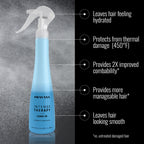 PRAVANA Intense Therapy Leave-In Conditioner Spray Treatment & Detangler | Instantly Detangles & Hydrates | Equalizes Hair Porosity | For All Hair Types | Strengthens & Softens Hair