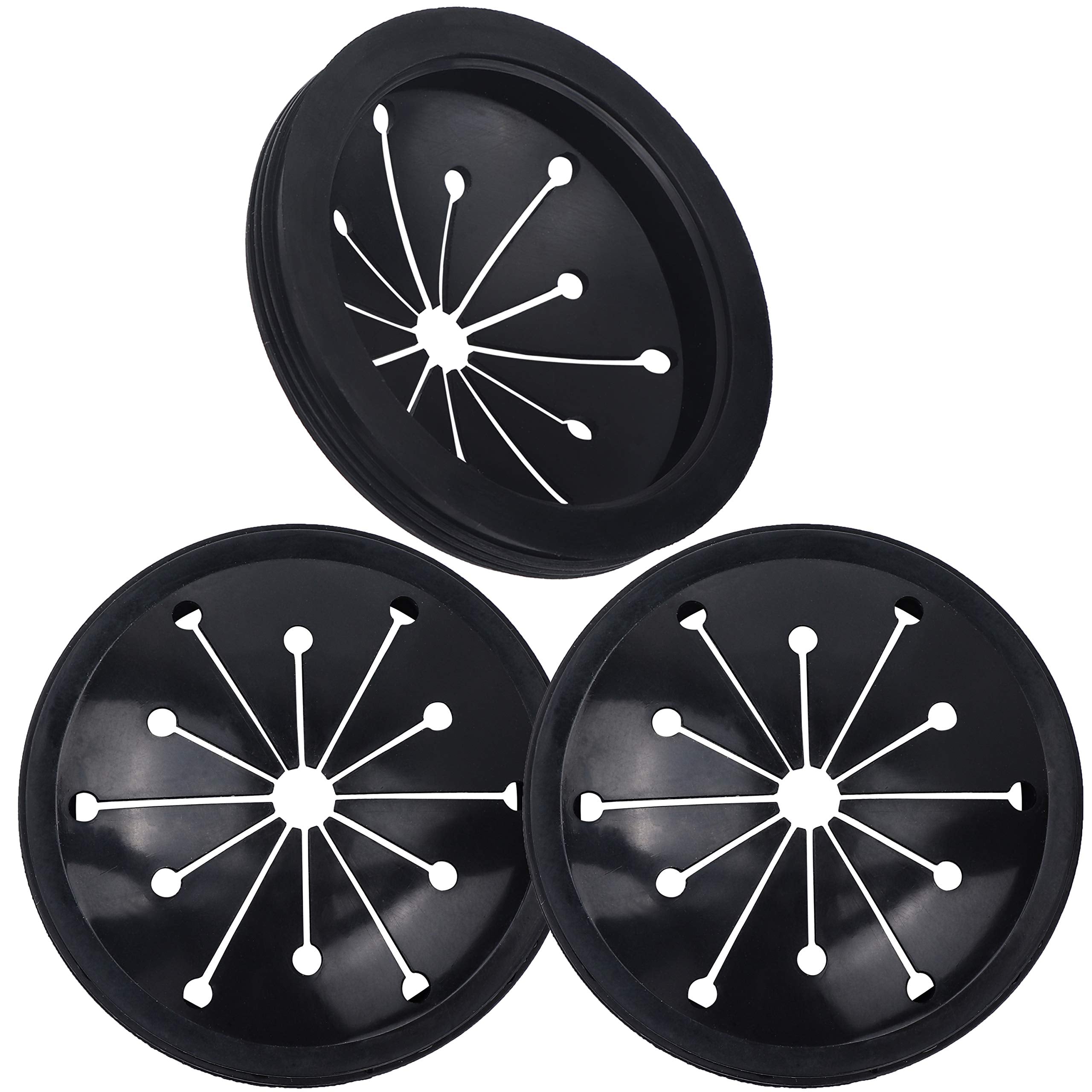 Buy now 3 Pcs Garbage Disposal Splash Guards Sink Baffle Disposal Replacement Multi-function Drain Plugs food Waste Disposer Accessories for Whirlaway, Waste King and GE Models (3.1inch) at indiglob india