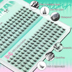 Premium imported Calphdiar bottom lash clusters featuring a thin, invisible band and soft, lightweight design for a natural look.
