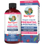 MARYRUTH'S Postnatal & Prenatal Liquid Multivitamin for Women, 16 oz, Vegan | Selenium, Folate, Healthy Fetal Development, Vegan, Non-GMO