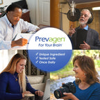 Prevagen Regular Strength with 7-Day Pill Minder, 30 Capsules, 4-Pack | For Your Brain, 4 Month Supply, 10mg Apoaequorin, 50mcg Vitamin D3