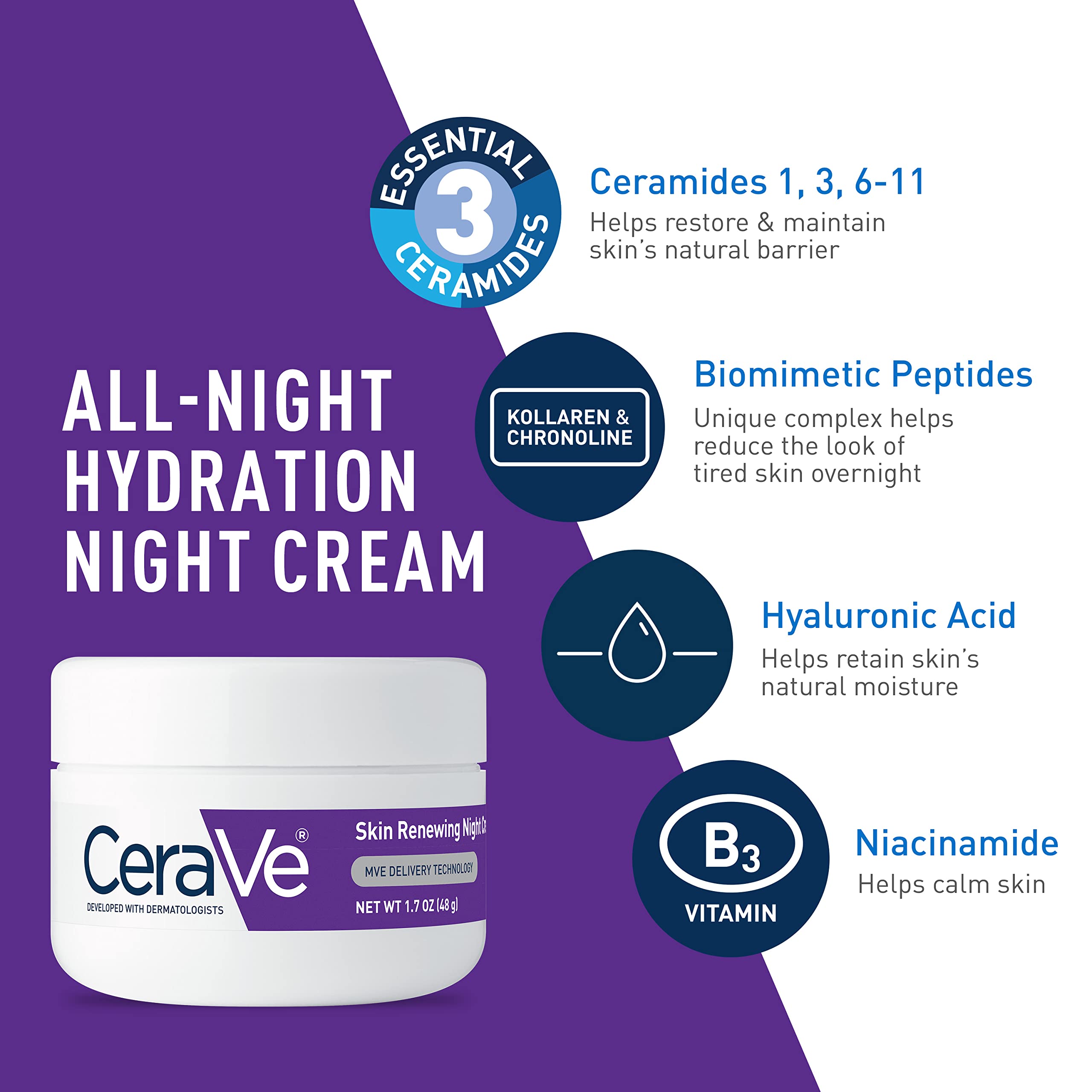 Buy now CeraVe Vitamin C Serum and Night Cream Skin Care Set, Brightening Serum with 10% Pure Vitamin C & Night Moisturizer with Peptides + Hyaluronic Acid, Travel Essentials, 1oz Vit C + 1.7oz Moisturizer at indiglob india