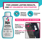Rit All-Purpose Liquid Dye, Black, 3-Pack