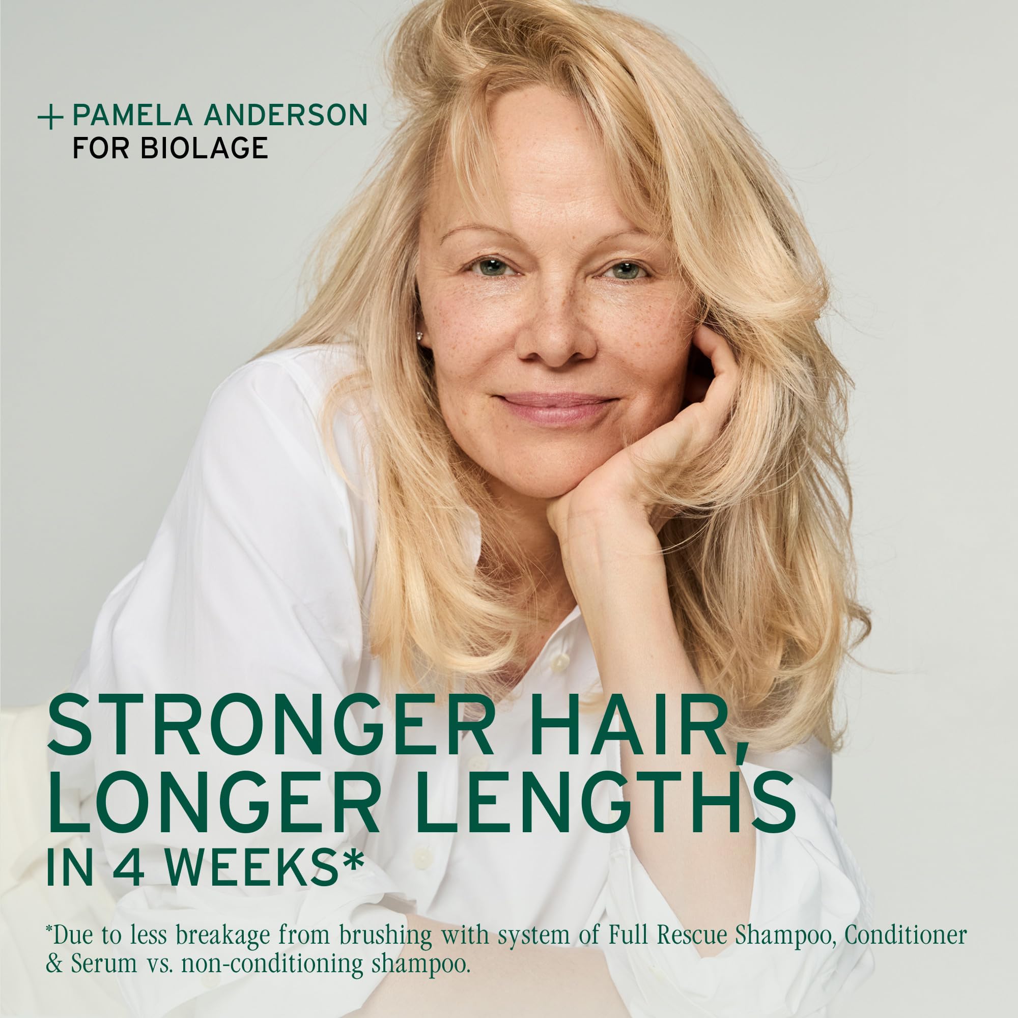 Biolage Full Rescue Shampoo – For Fine & Thinning Hair | With rosemary oil & niacinamide, vegan, cruelty-free, fortifies, strengthens, for fuller-looking hair