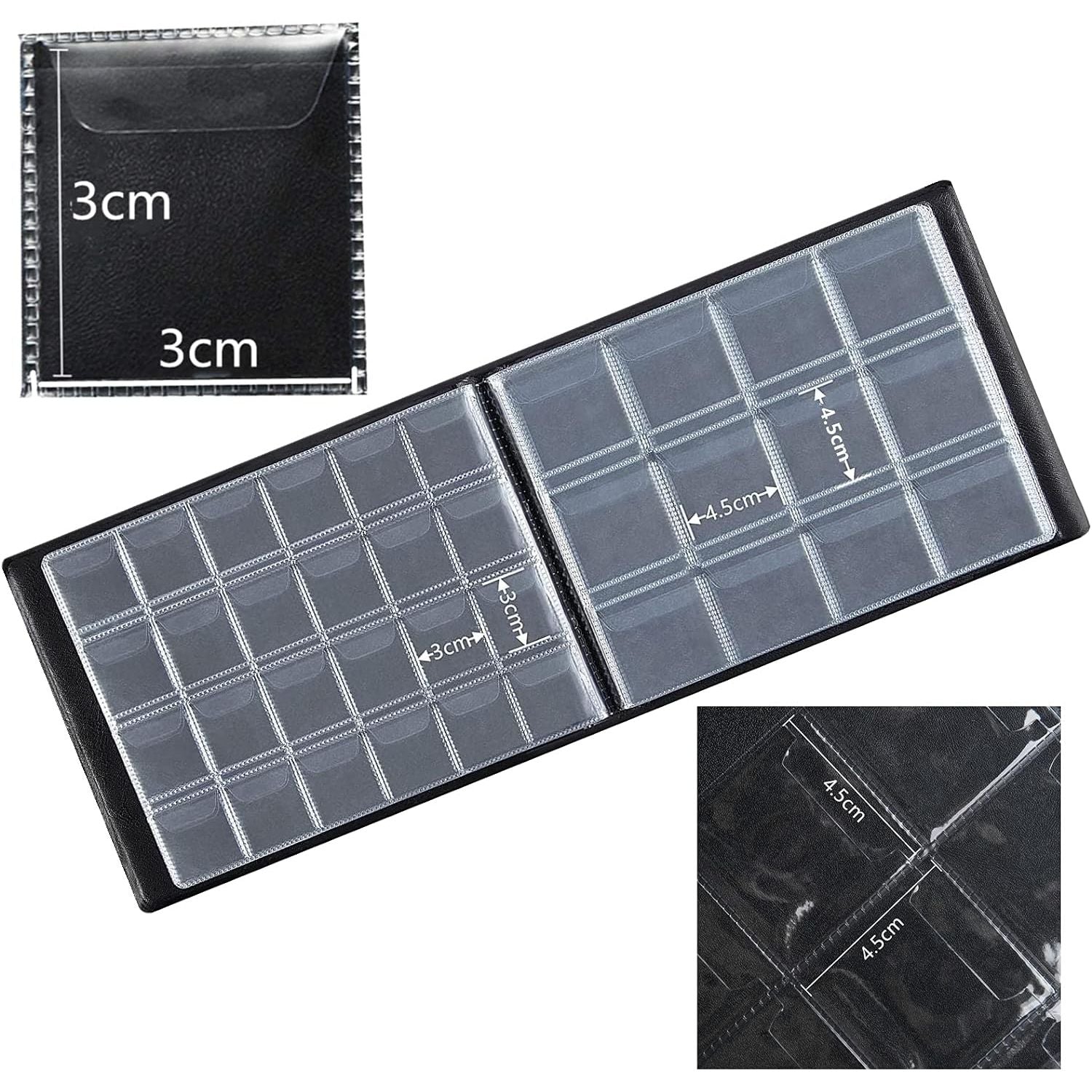 Buy now MUDOR Coin Collection Holder Album for Collectors, 240 Pockets Coin Collection Book Office Supplies at indiglob india