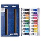 Buy now Winsor & Newton Cotman Watercolor Paint Set, Field Pocket Set, 12 Half Pan w/ Brush, Sponge, Bottle at indiglob india