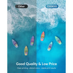 CEEBOO Compatible Ink Bottle Replacement for Epson 502 (Not Sublimation Ink) , Use for ET-2850 ET-3830 ET-3850 ET-2760 ET-3760 ET-15000 printer, Black, Cyan, Magenta, Yellow,(4 Bottles)