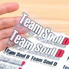 A-SUB Clear Sticker Paper for Inkjet Printers, Waterproof Glossy