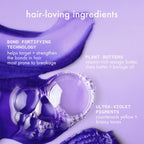 amika bust your brass cool blonde strength repair shampoo