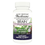 Host Defense MycoBotanicals Brain Support, 60 Capsules | Brain Support, Lion's Mane, Reishi and Cordyceps Mushroom, Herbal Supplement for Mental Clarity, Memory, and Focus Support