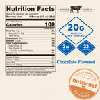 Nutricost Beef Protein Isolate Powder (Chocolate) 2LB, Gluten-Free