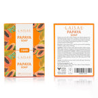 Buy now Papaya Exfoliating Soap, Hydrating Face Moisturizer with Niacinamide, Shea Butter and Aloe Vera, Even Skin Tone Body Cleansing Bar - Sensitive Skin Soap, Vegan, 3.52 oz (2 Bars) at indiglob india