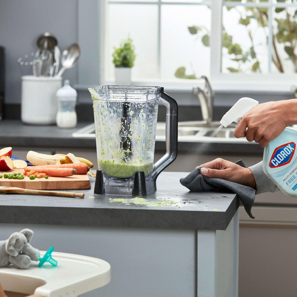 Buy now Clorox Free & Clear Multi Surface Cleaner, Spray Bottle, Fragrance Free, 32 Fluid Ounces, Pack of 3 at indiglob india