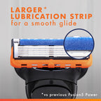Gillette Fusion5 Power 5-Blade Razor Refills for Men, with Precision Trimmer, 6 Count