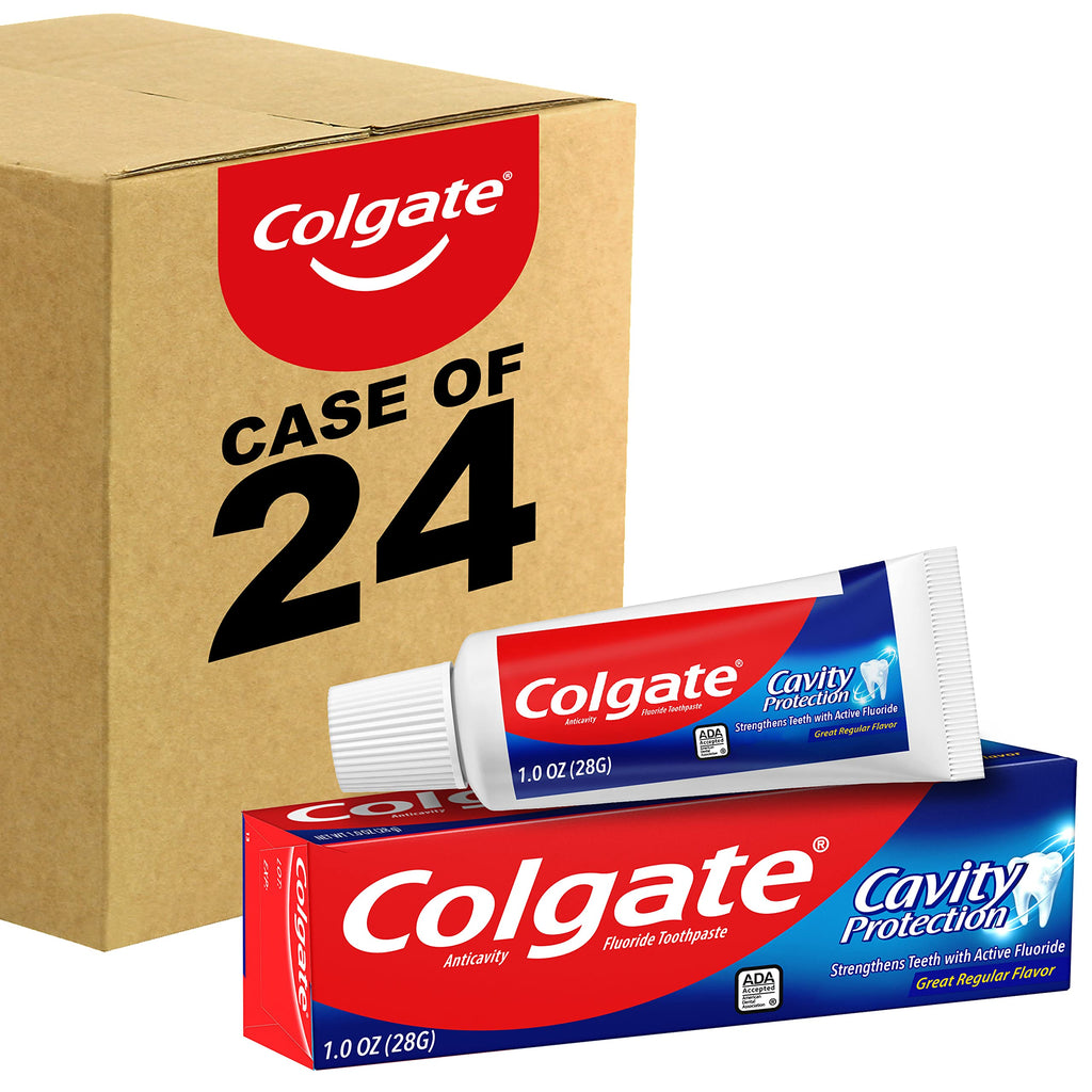 Buy now Colgate Cavity Protection Toothpaste with Fluoride, Minty Great Regular Flavor, Anti Cavity Toothpaste, 6 Pack, 6 Oz Tubes at indiglob india