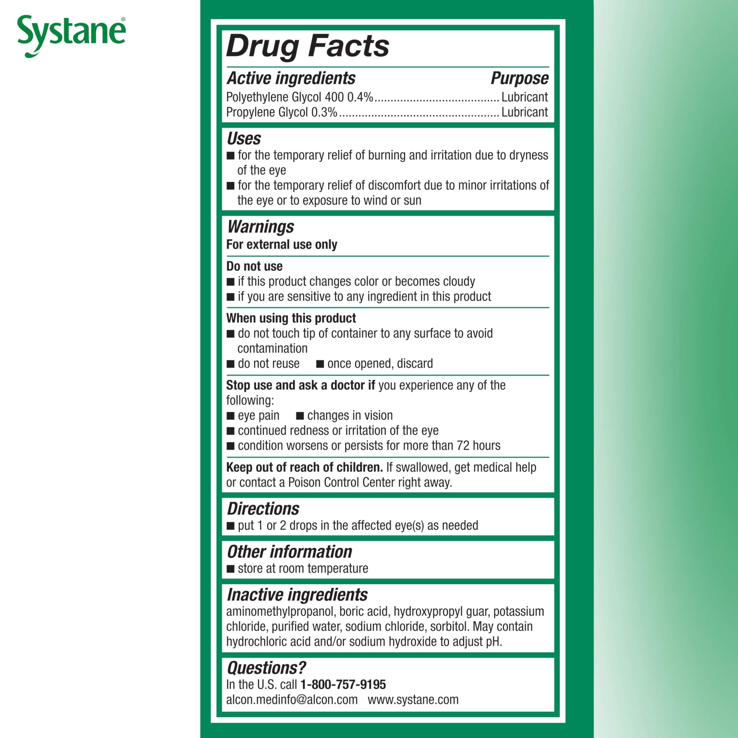 Buy now Systane Ultra Lubricant Eye Drops, 60 Count (Pack of 1), (Packaging may vary) at indiglob india