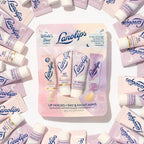 Lanolips 101 Lanolin Lip Balm & Overnight Lip Mask Duo - Mini Heroes Kit for Complete Day to Night Care - Deeply Hydrating Moisturizer Set with Pure Lanolin Oil (2 Count)